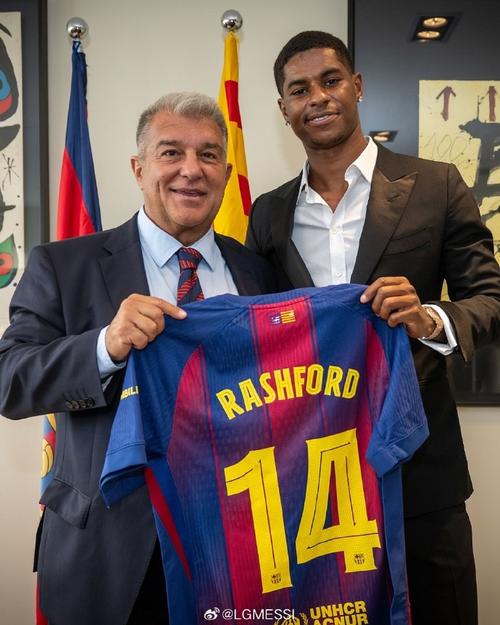 马卡：巴萨认为拉什福德表现不够稳定，正重新评估是否留下他